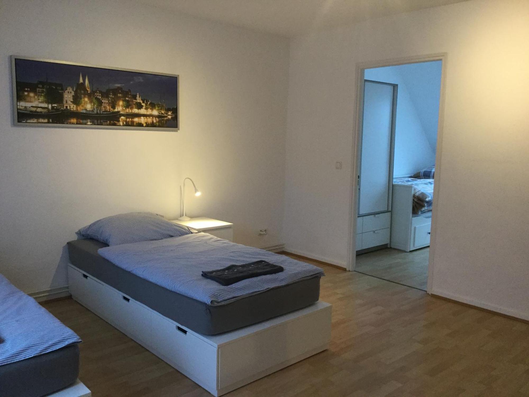 ליבק Ferienwohnung Am Uniklinik מראה חיצוני תמונה